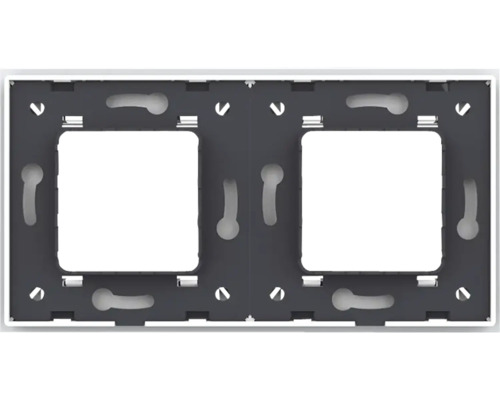 Ramă dublă pentru întrerupătoare și prize