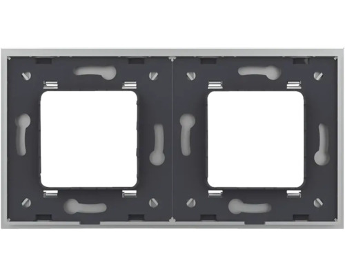Ramă dublă pentru întrerupătoare și prize