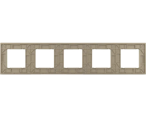 Ramă cvintuplă pentru întrerupătoare și prize