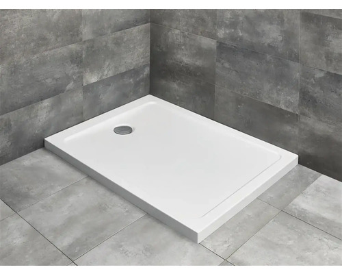 Cădiță de duș dreptunghiulară Radaway Doros Plus F 120x90x5 cm acril alb SDRFP1290-01