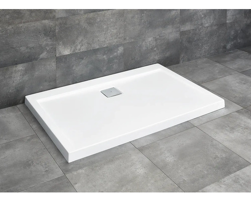 Cădiță de duș dreptunghiulară Radaway Argos D 150x90x5,5 cm acril alb 4AD915-01