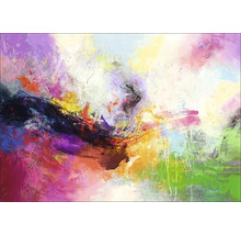 Pictură abstractă cu gradiente de culoare