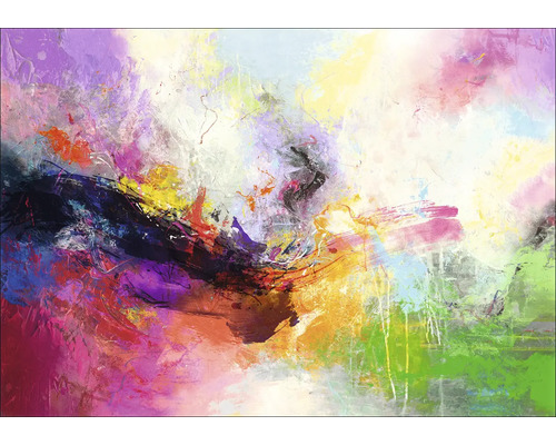 Pictură abstractă cu gradiente de culoare