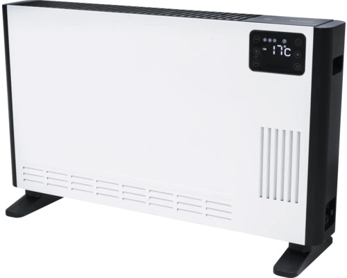 Radiator electric cu afișaj digital pe suport
