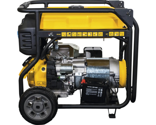 Generator cu roți și cadru