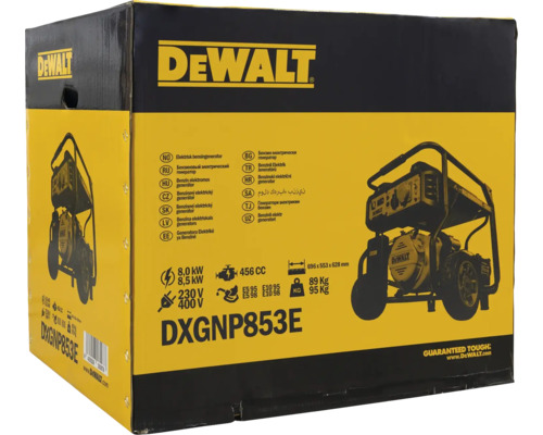 Cutie de ambalaj pentru generatorul DeWalt DXGNP853E