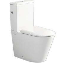 Jungborn Set vas WC pe pardoseală Floriel, fără ramă clătire, alb-thumb-0