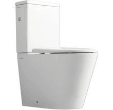 Jungborn Set vas WC pe pardoseală Floriel, fără ramă clătire, alb-thumb-16