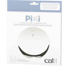 Capac din oțel inoxidabil pentru fântână Catit Pixi în ambalaj
