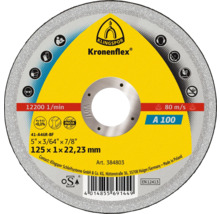 Disc de tăiere Klingspor Kronenflex, 125x1x22,23 milimetri