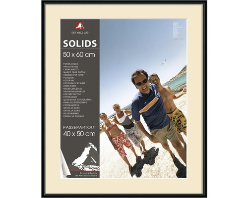 Ramă foto Solide 50 x 60 centimetri cu passepartout 40 x 50 centimetri