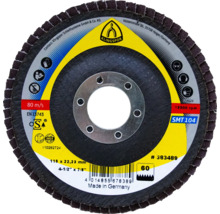 Disc abraziv cu lamele Klingspor, granulație 60, diametru 115 mm