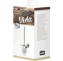 Ambalajul unui set de perie WC cu elemente cromate
