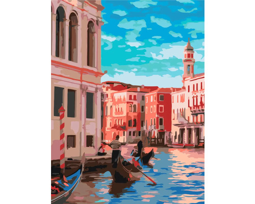 Pictură pe numere Venice 30x40 cm