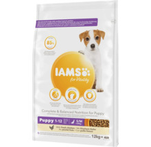 Iams for Vitality hrană pentru căței cu pui proaspăt, pachet de 12 kilograme