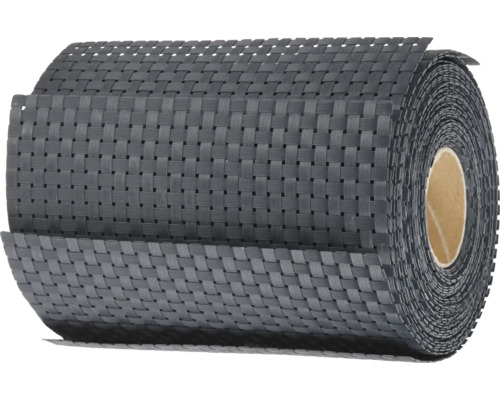Bandă de opacizare Konsta 5 benzi 255 x 19 cm antracit Bandă de rattan artificial pe rolă