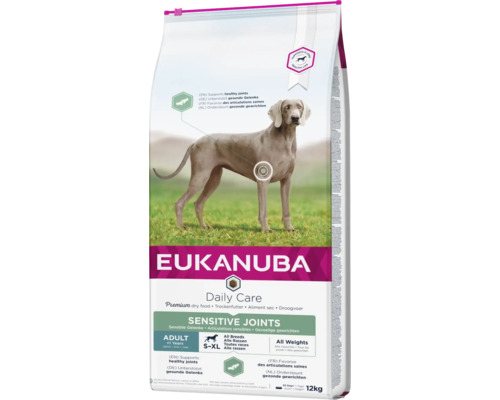 Hrană uscată pentru câini EUKANUBA Daily Care Adult Sensitive Joints cu pui 12 kg