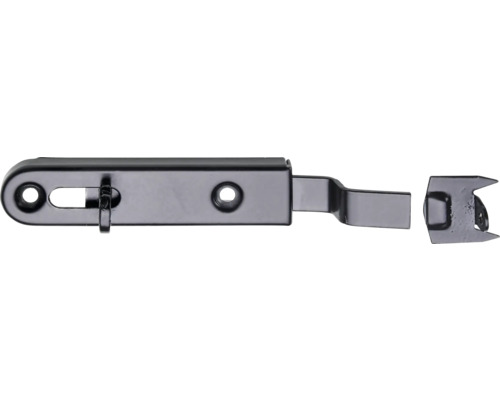 Mâner mobilier 16x70mm Hettich, oțel negru Încuietoare cu zăvor din metal