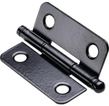 Balamală metalică cu găuri pentru șuruburi