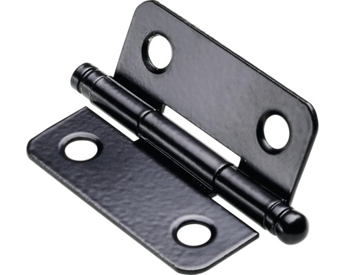 Balamală metalică cu găuri pentru șuruburi