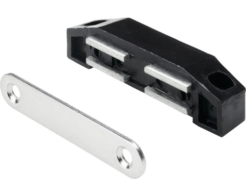 Magnet de prindere Hettich max. 8kg negru Opritor magnetic pentru ușă cu contraplacă