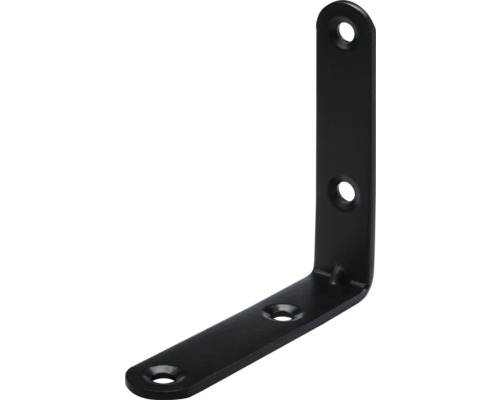 Colțar 70x70mm Hettich, oțel alb Conector unghiular din metal cu găuri de găurit