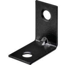 Conector unghiular cu găuri pentru fixare