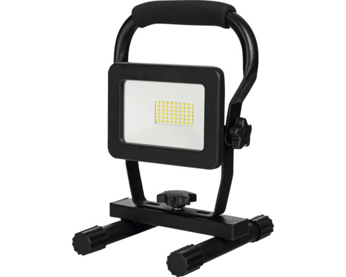 Proiector portabil LED Verpackungsdesign 20W 3300 lumeni IP65, lumină rece Reflector LED de construcție cu mâner și suport