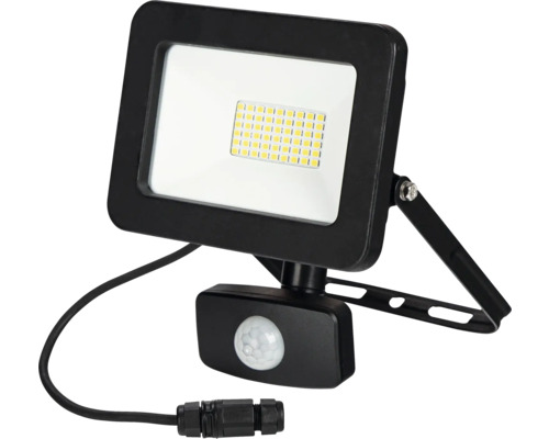 Proiector LED exterior Verpackungsdesign 20W 3300 lumeni IP44, lumină neutră Reflector LED cu senzor de mișcare