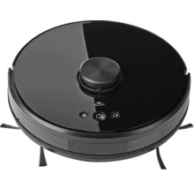 Aspirator robot Nedis SmartLife 0,6L 2000Pa 120 minute, navigare cu laser, conexiune WiFi, negru-thumb-0