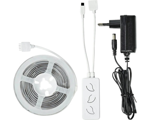 Bandă LED cu cablu, priză și element de control