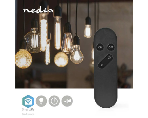 Becuri decorative și telecomandă pentru controlul luminii