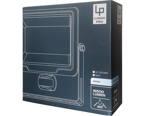 Ambalajul unui reflector LED Lumak Pro