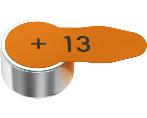 Baterie pentru aparate auditive tip 13 cu autocolant