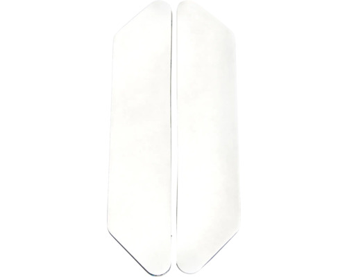 Două profile de colț albe