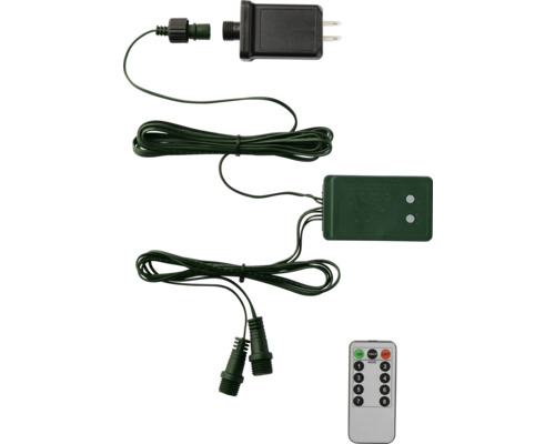 Sursă de alimentare, cablu, unitate de control și telecomandă pentru iluminat exterior