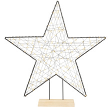 Figurină luminoasă Stea 150 LED-uri alb cald-thumb-2 Figurină luminoasă Stea 150 LED-uri alb cald-thumb-2