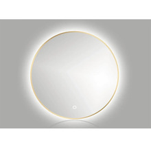 Oglindă baie cu LED Cordia Round Line Blacklight Ø 60 cm senzor Touch IP 44
