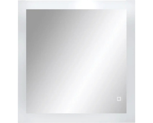 Oglindă pătrată cu iluminare cu LED