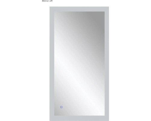 Oglindă baie cu LED Cordia Shine Line 120x65 cm senzor Touch IP 44 Oglindă dreptunghiulară pentru baie