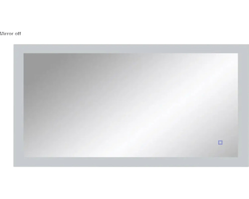 Oglindă dreptunghiulară pentru baie