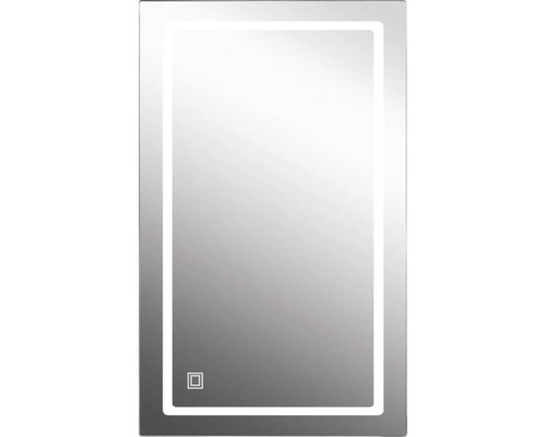 Oglindă de baie dreptunghiulară cu iluminare cu LED