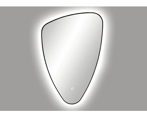 Oglindă asimetrică cu iluminare