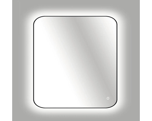 Oglindă baie cu LED Cordia Tender Line Blacklight 80x60 cm senzor Touch IP 44 Oglindă dreptunghiulară cu iluminare