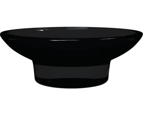 Lavabo negru ceramic, de blat