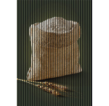 Sac cu făină și spic de grâu