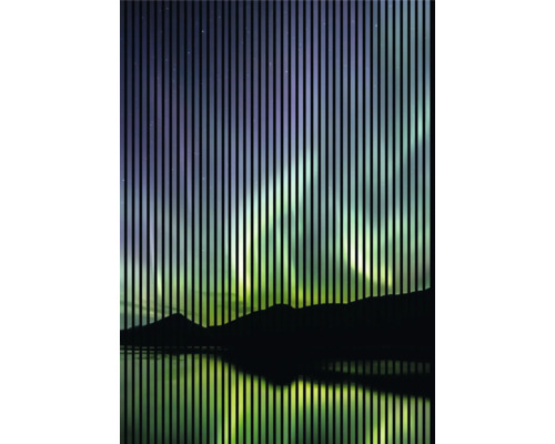 Panou riflaj acustic imprimat digital Aurora 1 19x1133x1195 mm