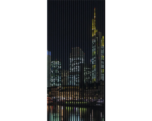 Panou riflaj acustic imprimat digital Frankfurt 1 19x1133x2400 mm