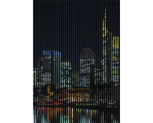 Panou riflaj acustic imprimat digital Frankfurt 1 19x1693x2400 mm