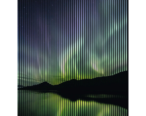 Panou riflaj acustic imprimat digital Aurora 1 19x2253x2400 mm